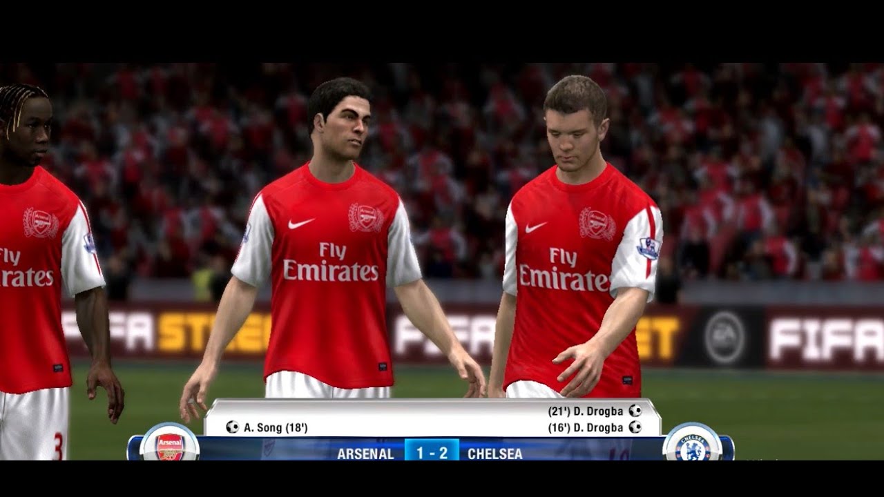Arsenal Vs Chelsea | FIFA 12