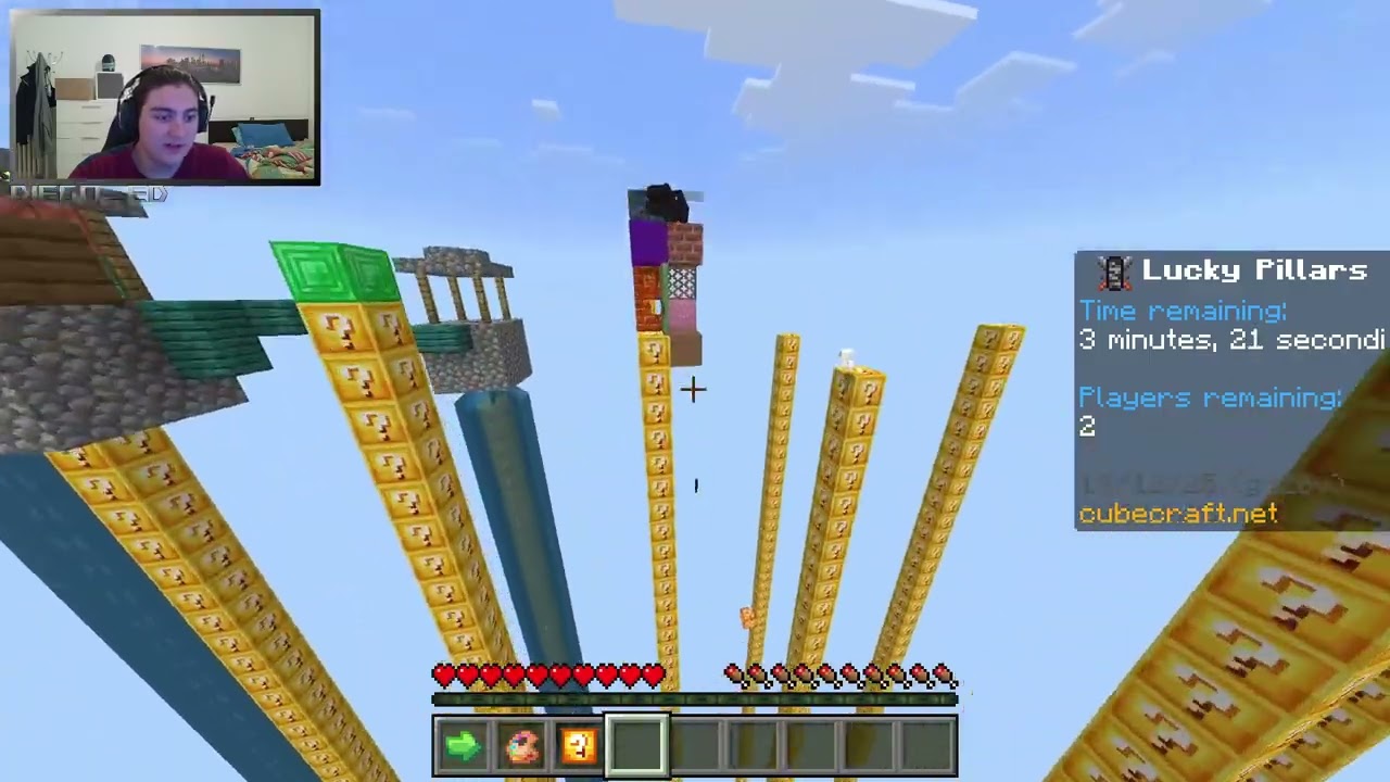 Minecraft PILLARS ma sfortunato