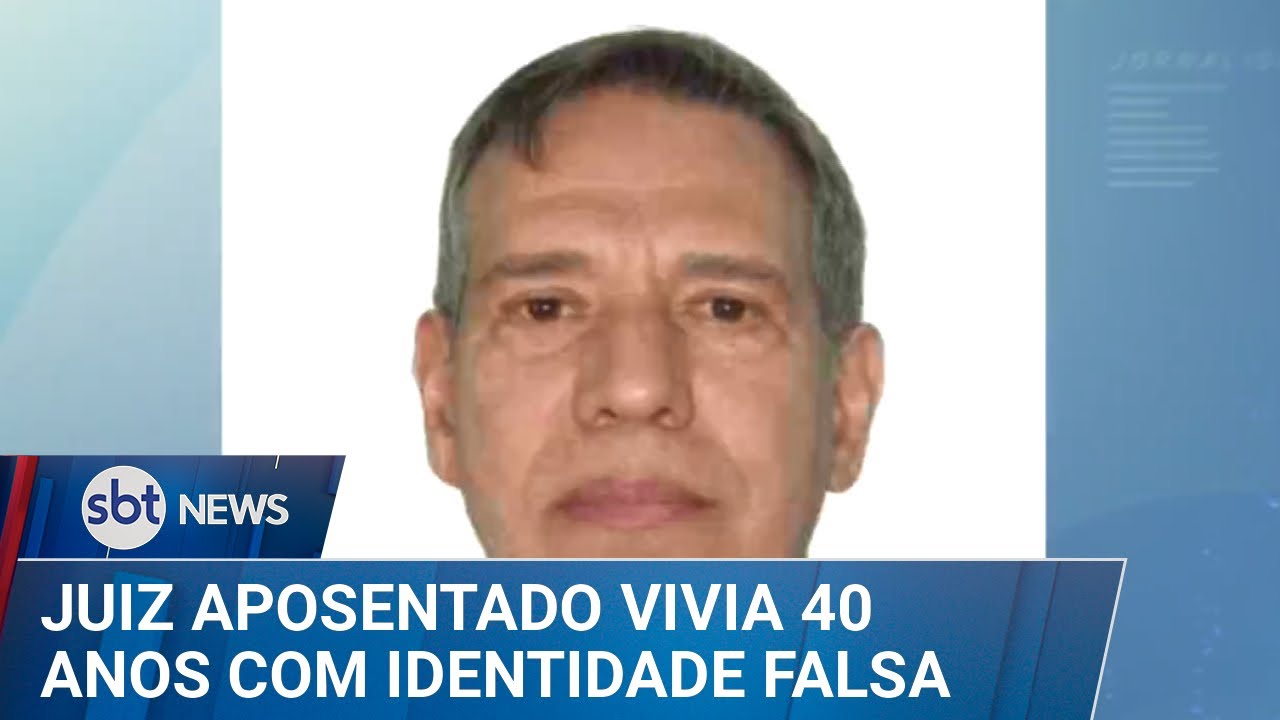 Juiz aposentado &eacute; investigado por viver 40 anos com identidade falsa | #SBTNews (05/04/25)