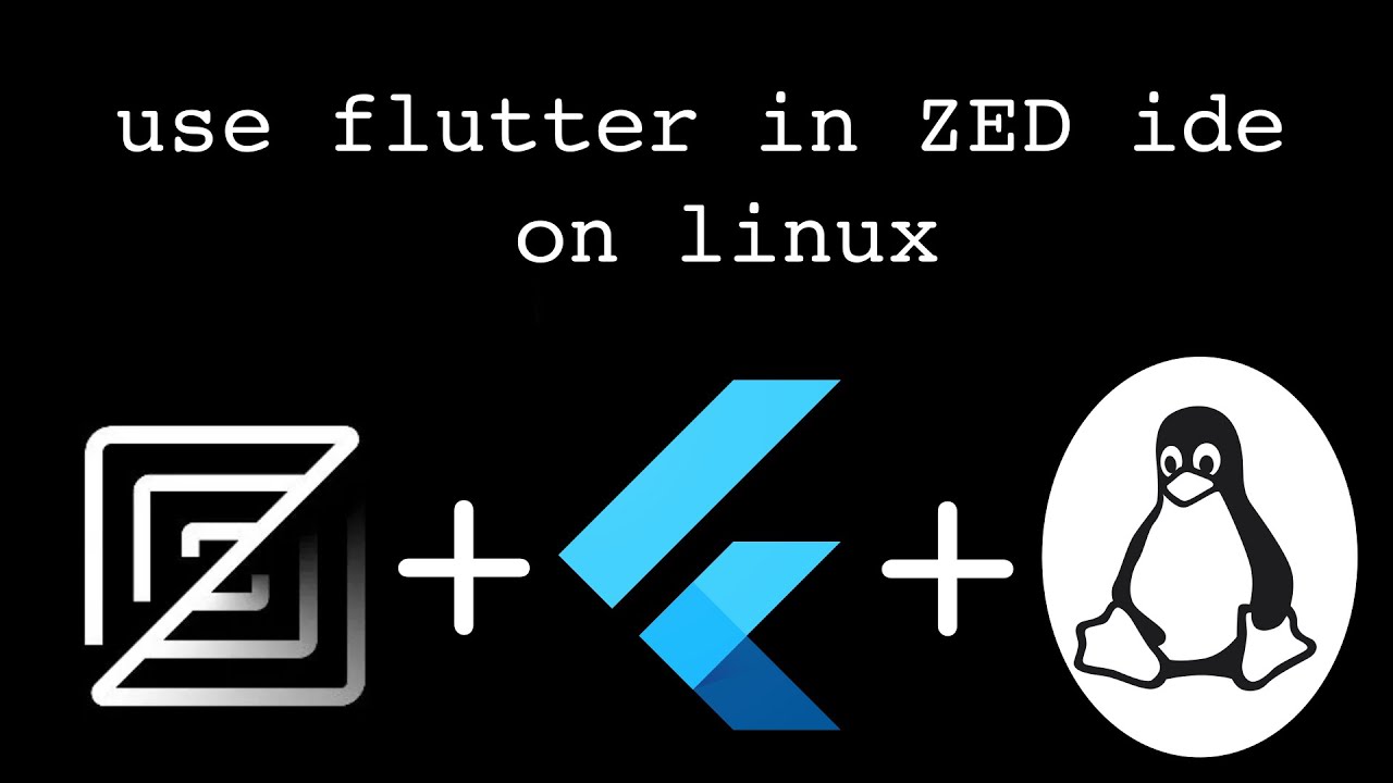 How to use Flutter in ZED IDE | Linux