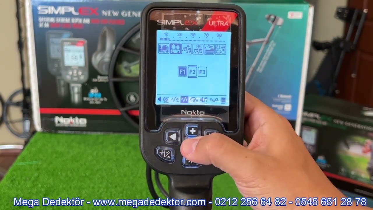 Nokta Simplex Ultra Dedektör Türkçe Kullanımı - Mega Dedektör