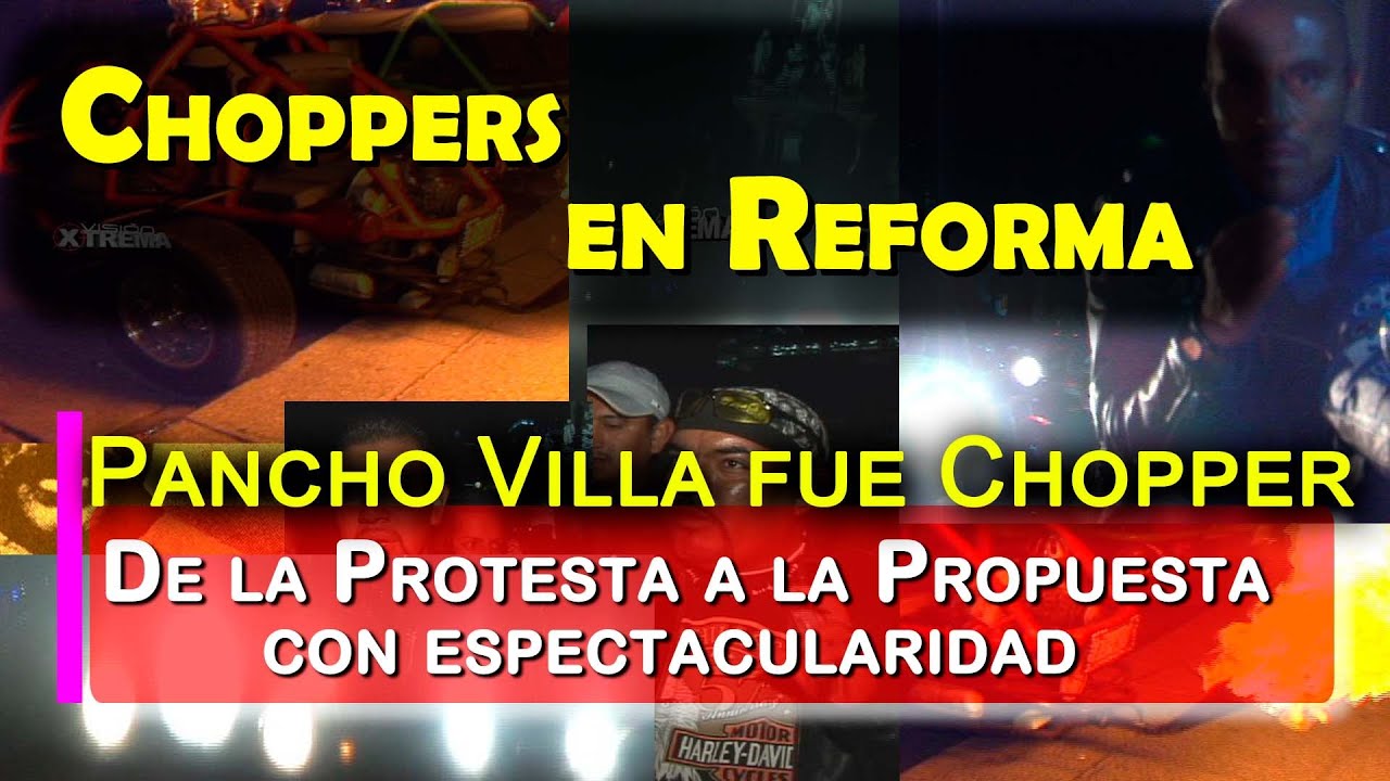 Choppers en Reforma | Bobby Flores