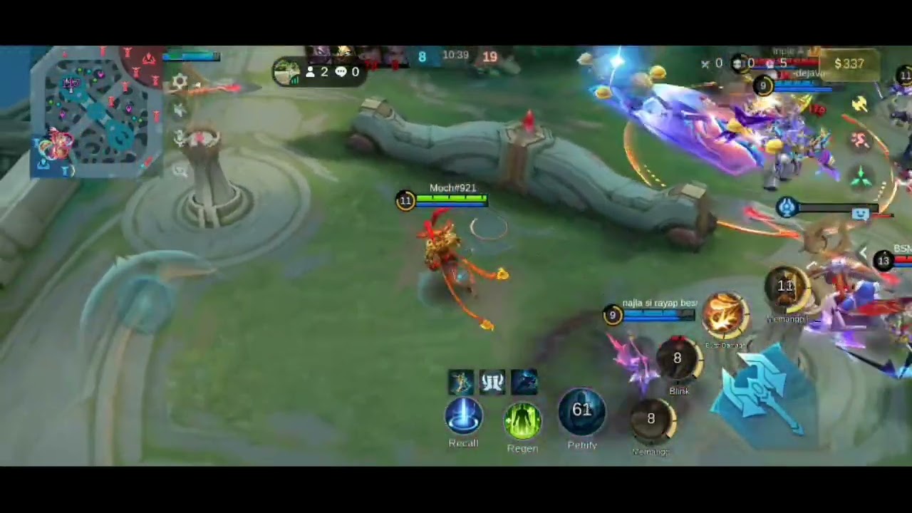Begini jadinya kalo dapet hayper bot || mobile legends 