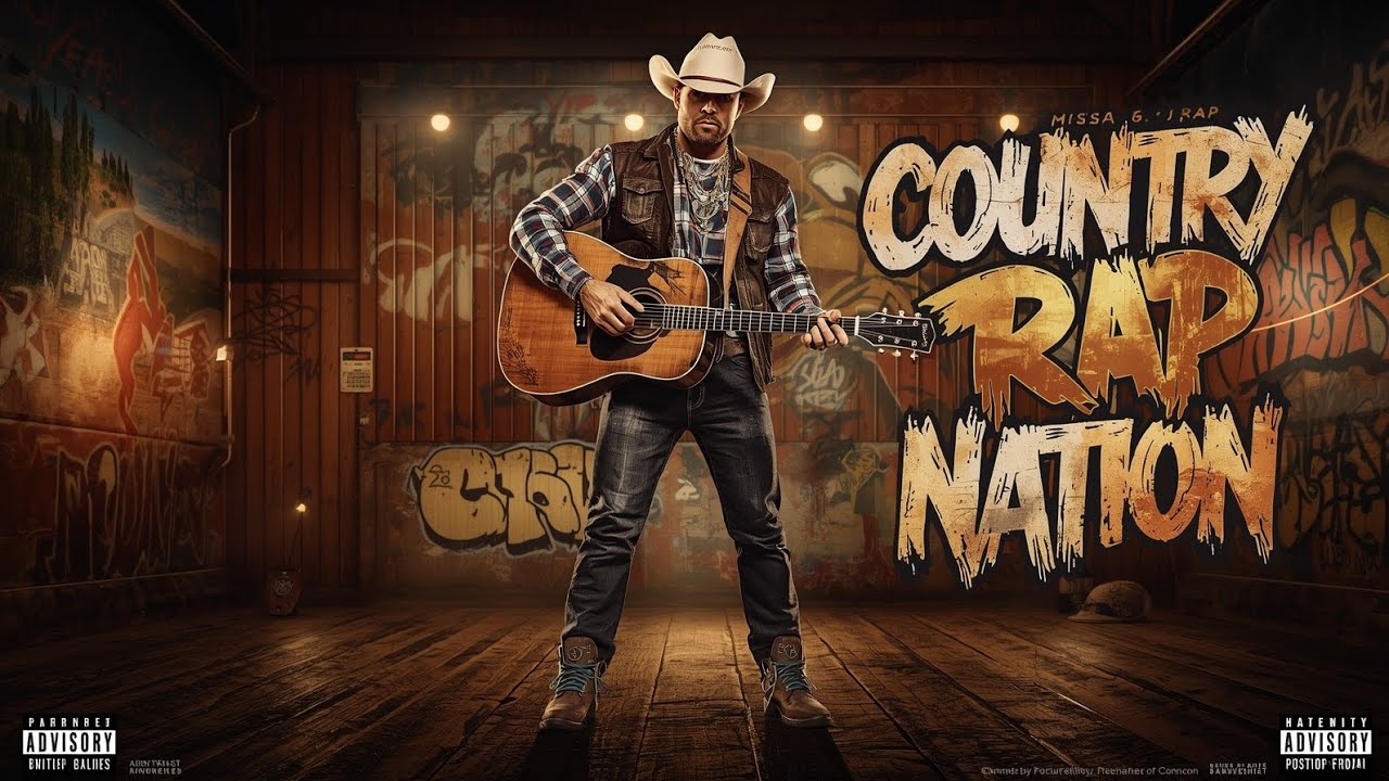Country Rap Nation | Cowboy Meets Hip Hop | Guitar x Rap Fusion Art, Vol. 64