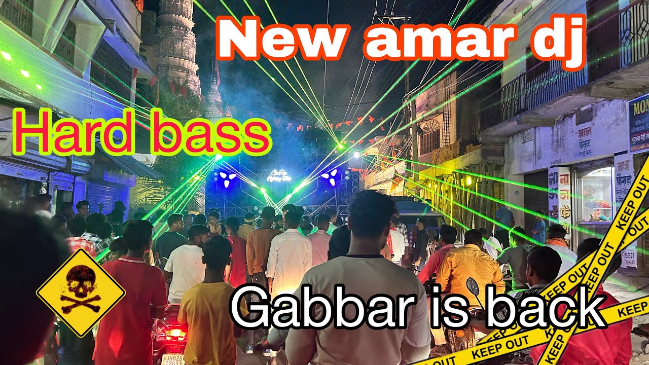 New amar dj Meerut in chatra Jharkhand ramnavami 2025 ☠️🫨