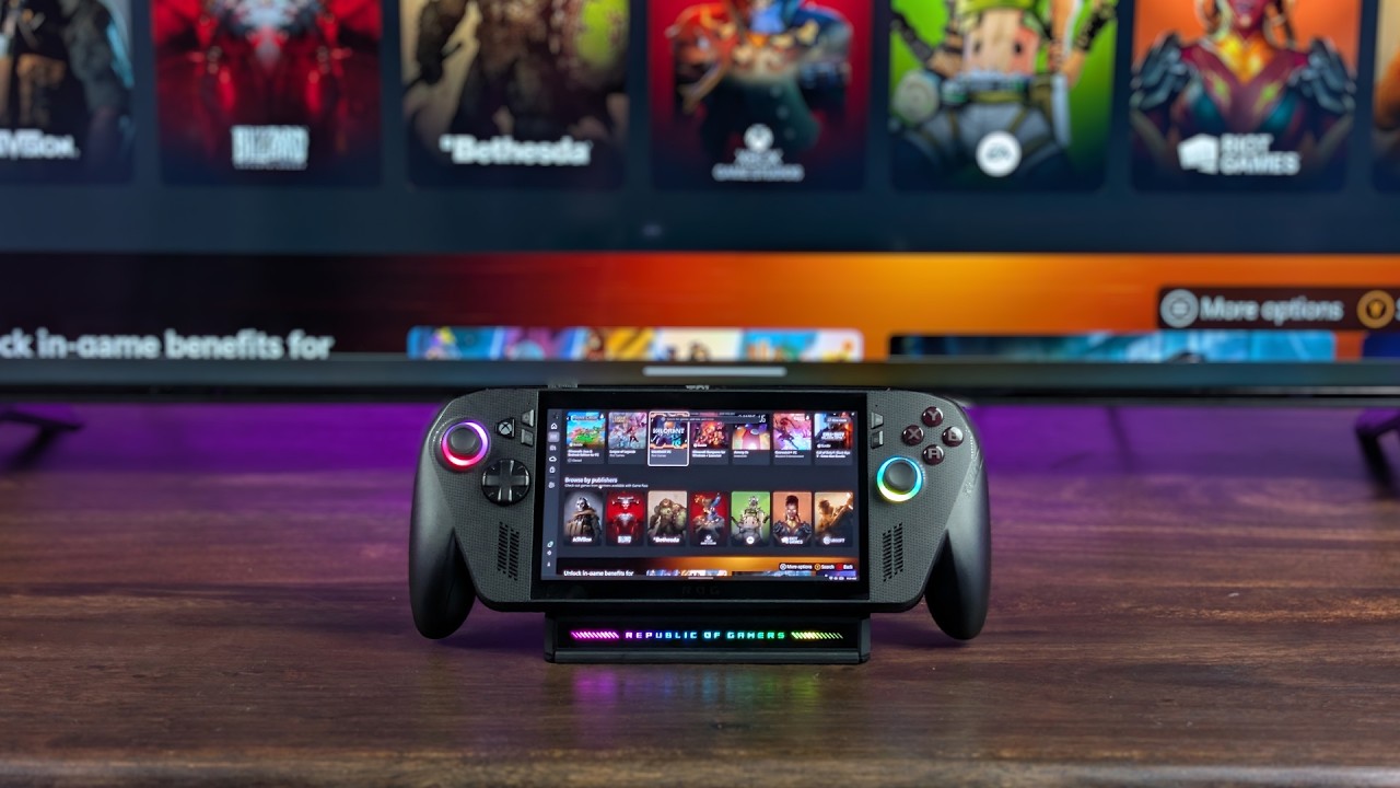 Turn Your ROG Xbox Ally X Into A Full Gaming PC! Bulwark Dock First Look!