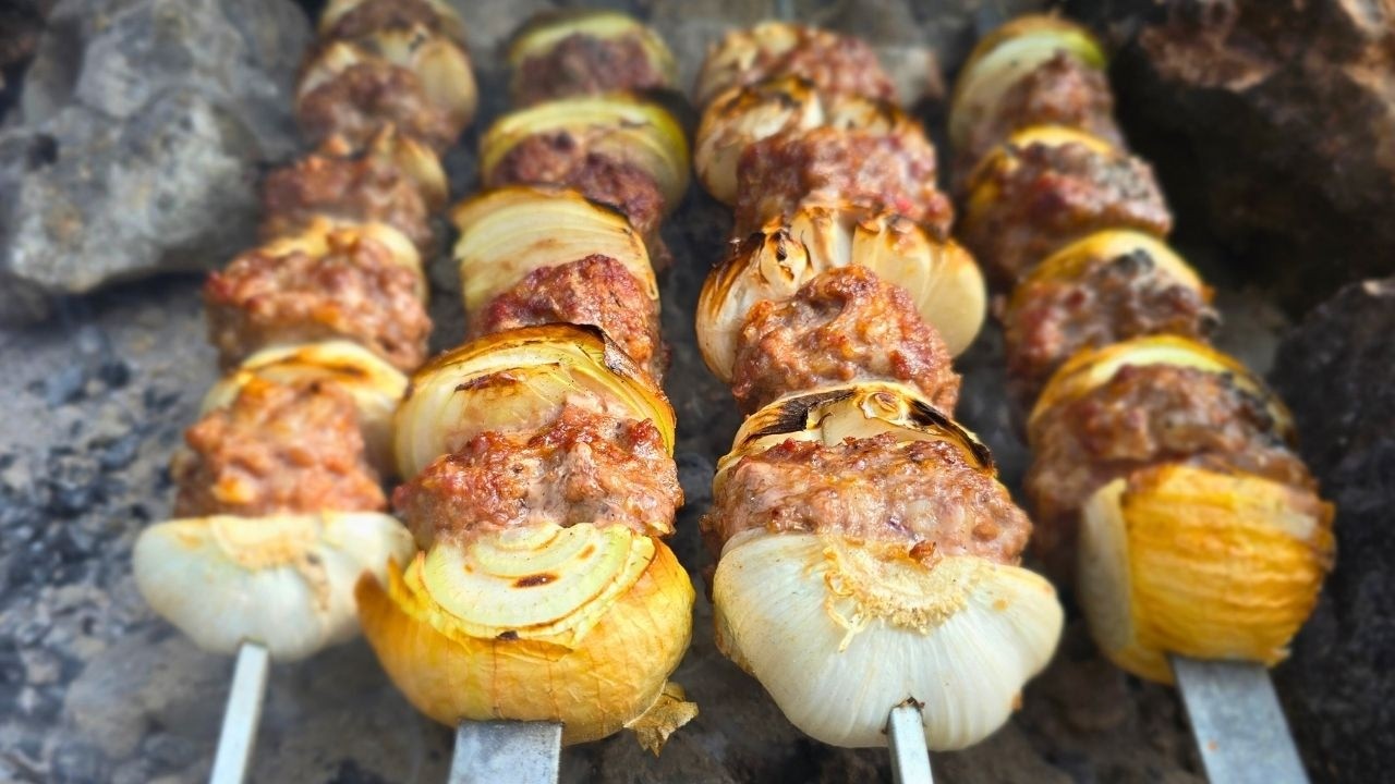 This Charcoal Grilled Kebab Hits Different | Outdoor Cooking