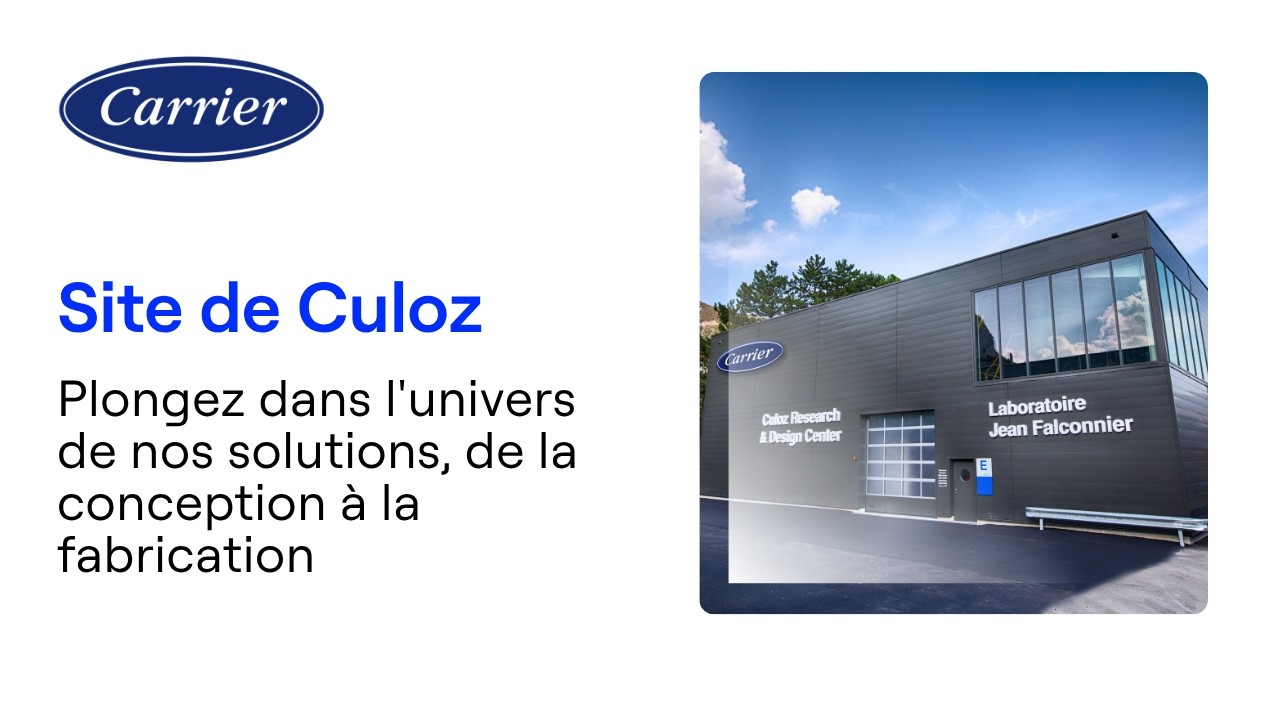 Site de Culoz en France : de la conception à la fabrication