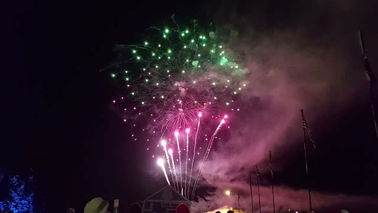 Sidney Days 2025 fireworks