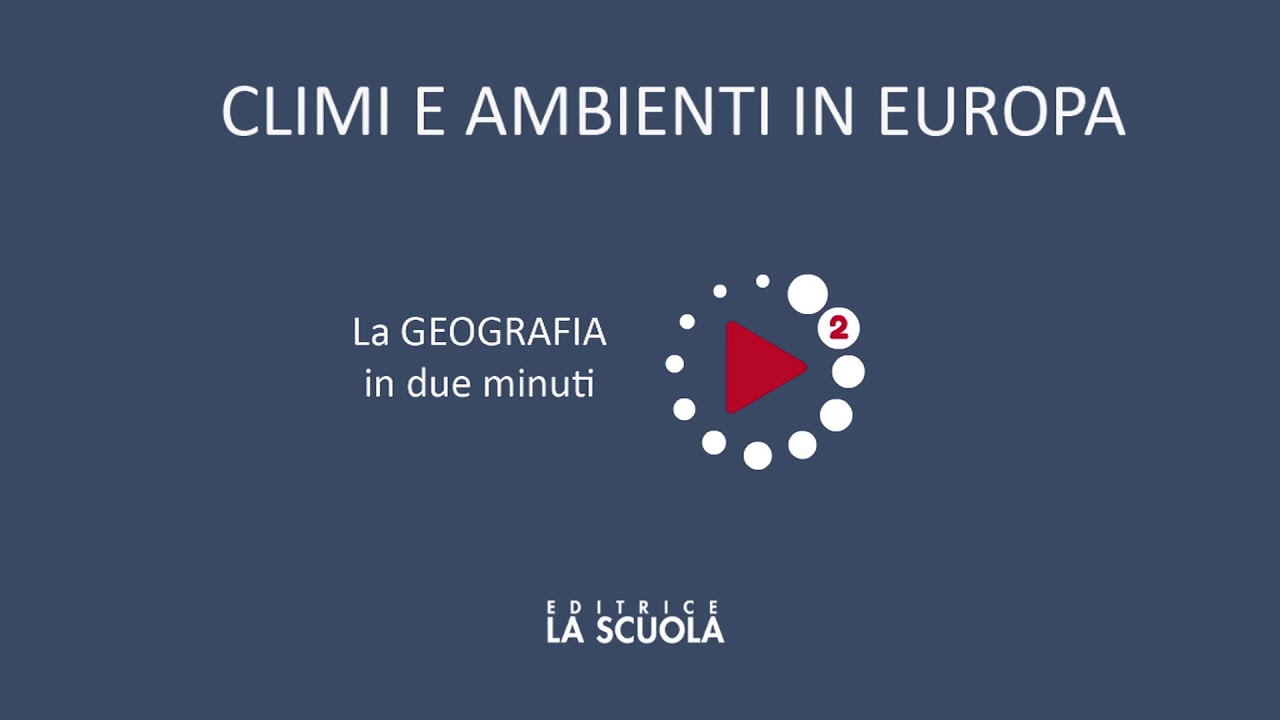 Climi e ambienti in Europa