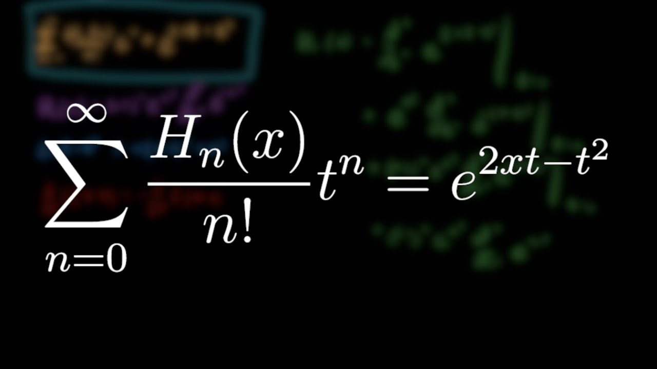 Hermite Polynomial Generating Function