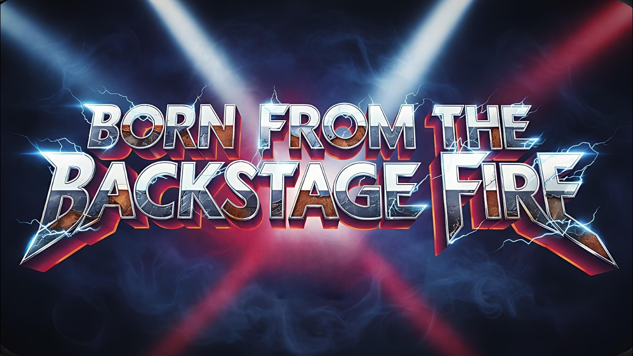 Born From The Backstage Fire (AI-Generated 80s/90s AOR)