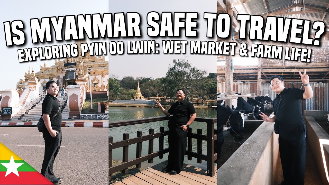 IS MYANMAR SAFE TO TRAVEL IN 2026? EXPLORING PYIN OO LWIN: WET MARKET & FARM LIFE! | Ivan de Guzman