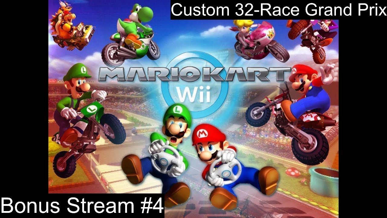 FC Bonus #4: Mario Kart (Wii) - Custom 32-Race Grand Prix [Runs 4 thru 6]