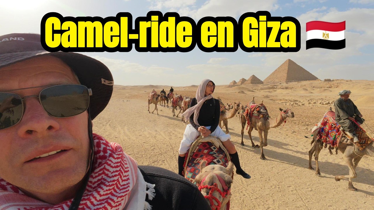 Giza 🇪🇬 durante Ramadám Conoce la ruta PERFECTA en las Pirámides  ¡Con paseo en camello incluido!