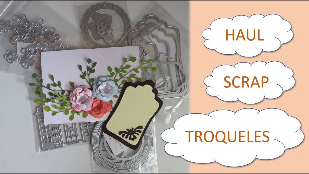 Haul de compras. Troqueles Aliexpress y Sizzix