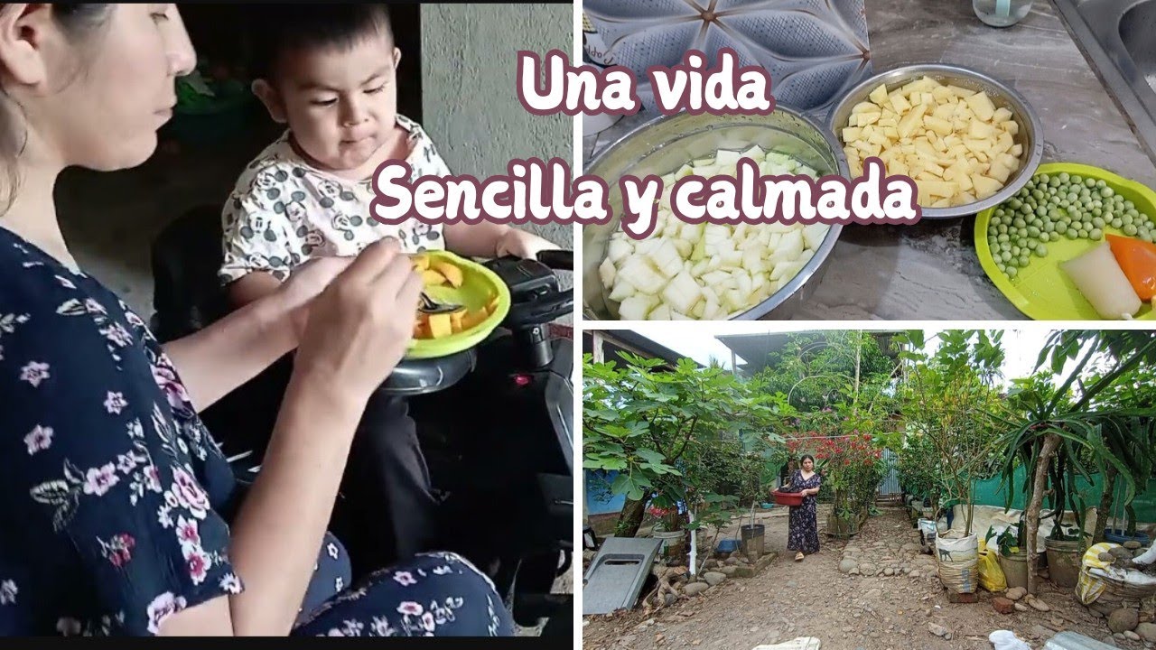 Vivir sin tanto lujos pero con mucha calma y felicidad 🤗 Así es mi vida Sencilla en mi hogar🌻