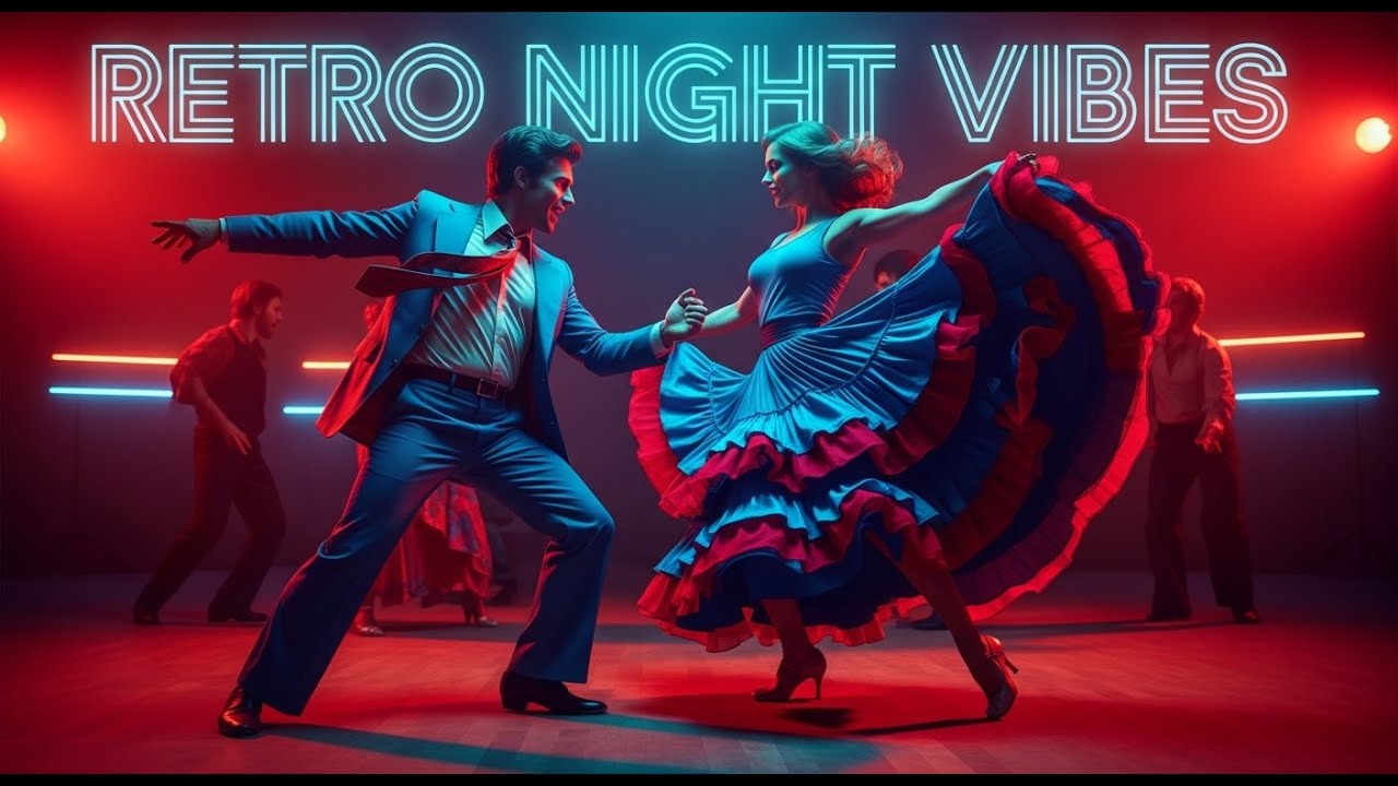 🎸 Cinematic 50s Rock ’n’ Roll Experience | Neon Jukebox & Retro Energy
