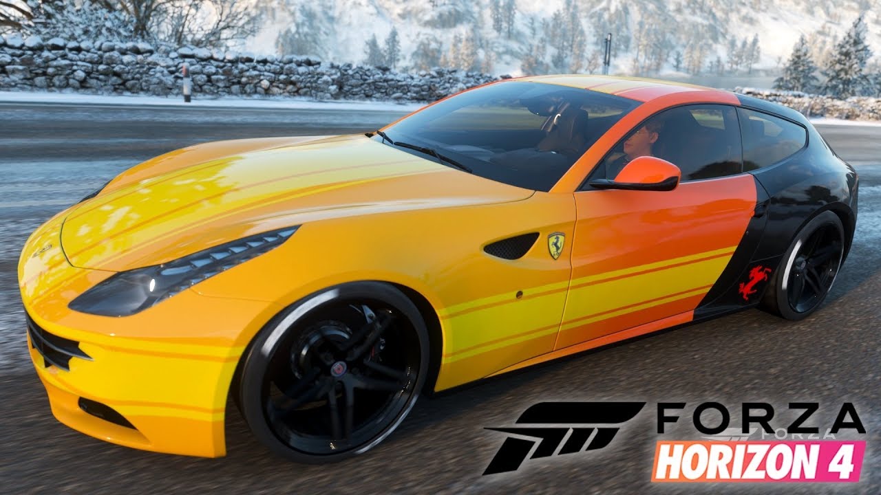 Corrida Incrível com Ferrari FF Jogo Forza Horizon 4 Gameplay