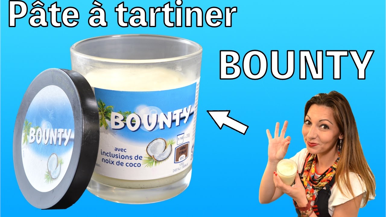 Faire sa Pâte à tartiner BOUNTY, recette au Thermomix