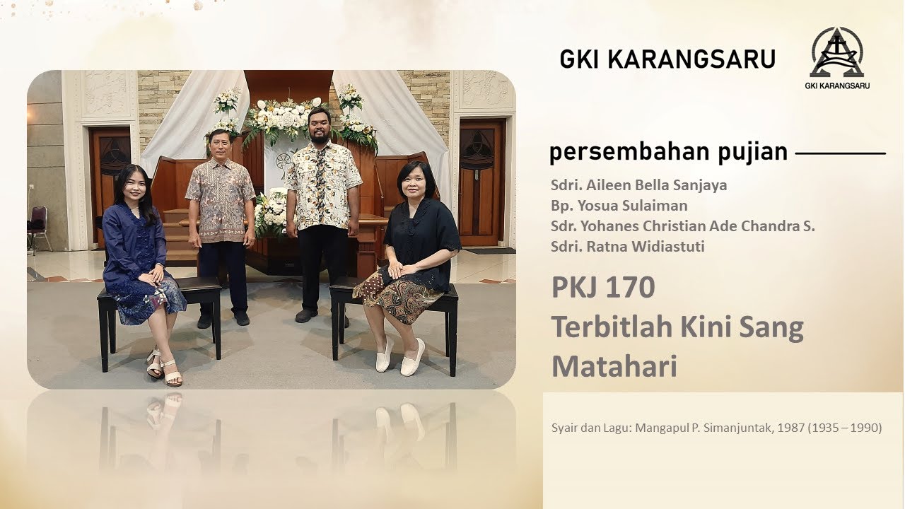 PKJ 170 | TERBITLAH KINI SANG MATAHARI