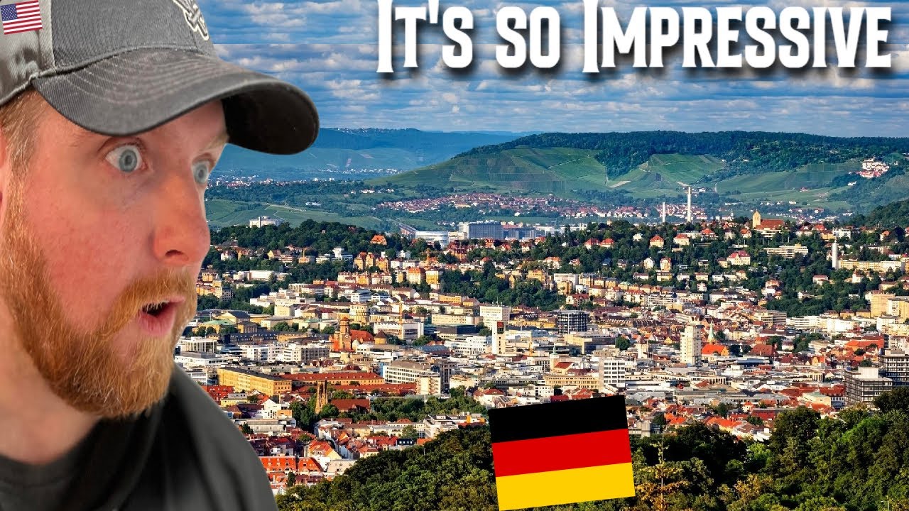 American Reacts to Stuttgart - Germany’s MOST BEAUTIFUL City?