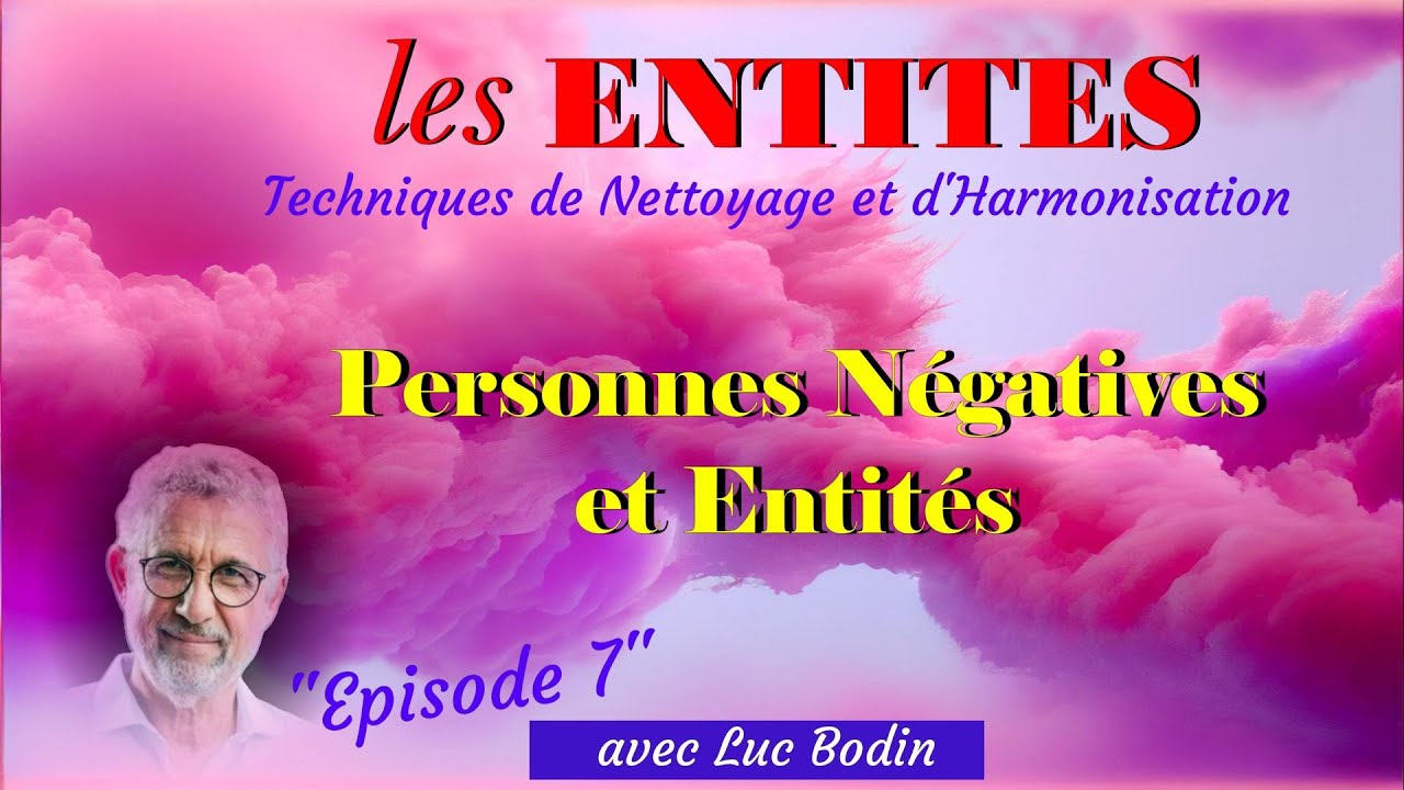 Podcast avec Luc Bodin - Episode 7 - Personnes négatives et Entités.