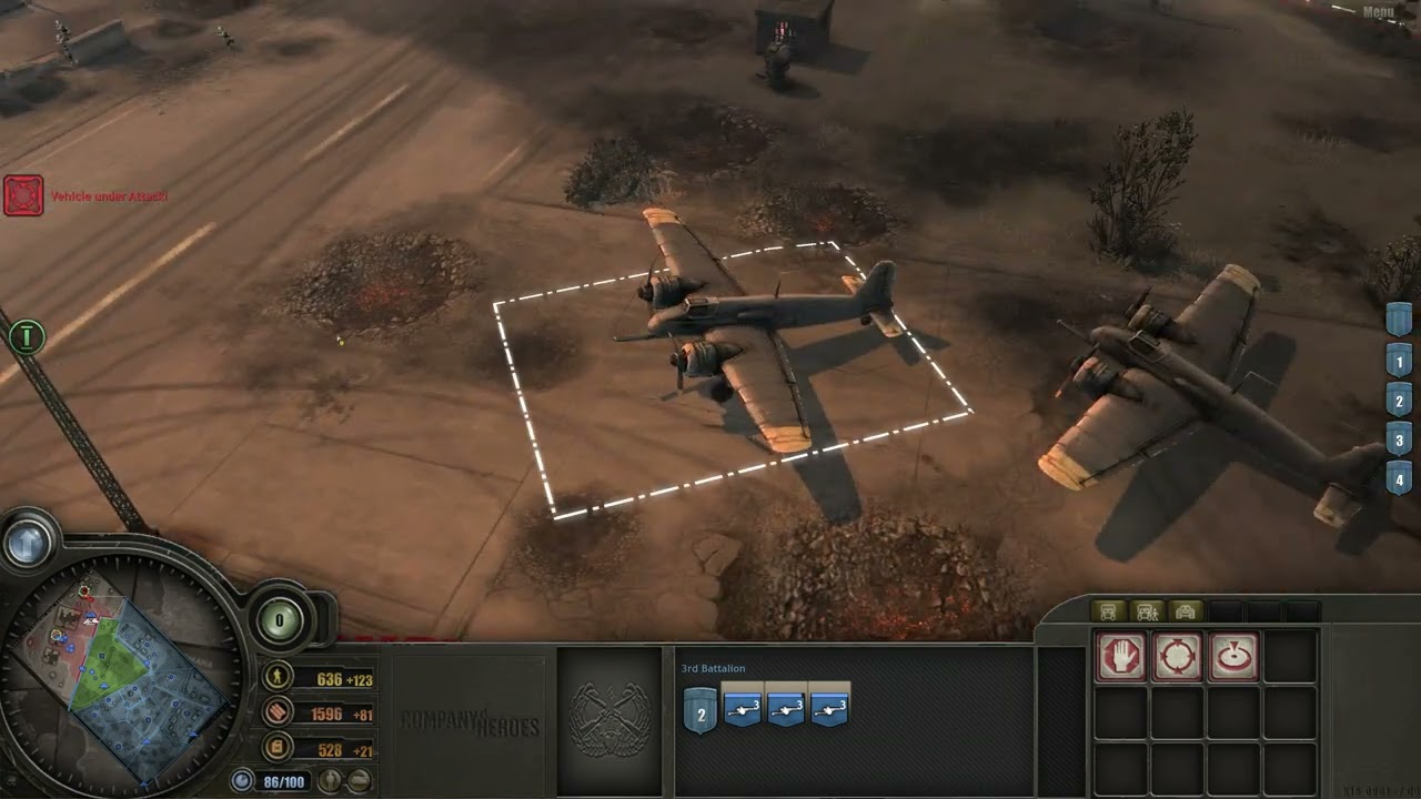 COH1.85, 4. Carpiquet: The Airfield, Part 4, Expert, Full Objective, Campaign, Company of Heroes 1