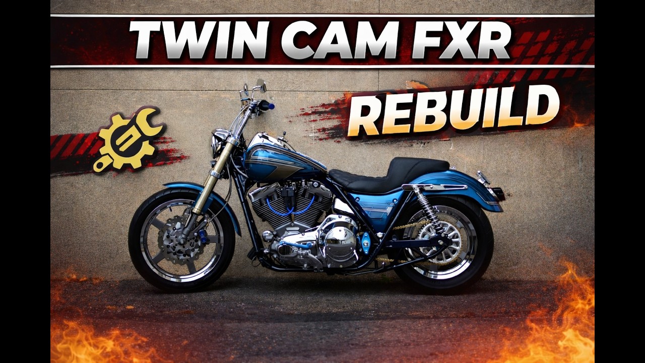 Twin Cam FXR V2 Rebuild - Disassembly