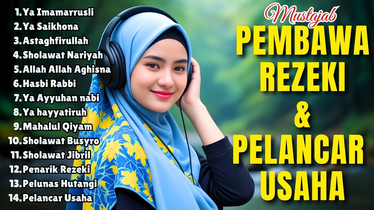 SHOLAWAT VIRAL TERBARU 2025 | SHOLAWAT NABI PENARIK REJEKI | Sholawat Jibril, Sholawat Burda, Nariya
