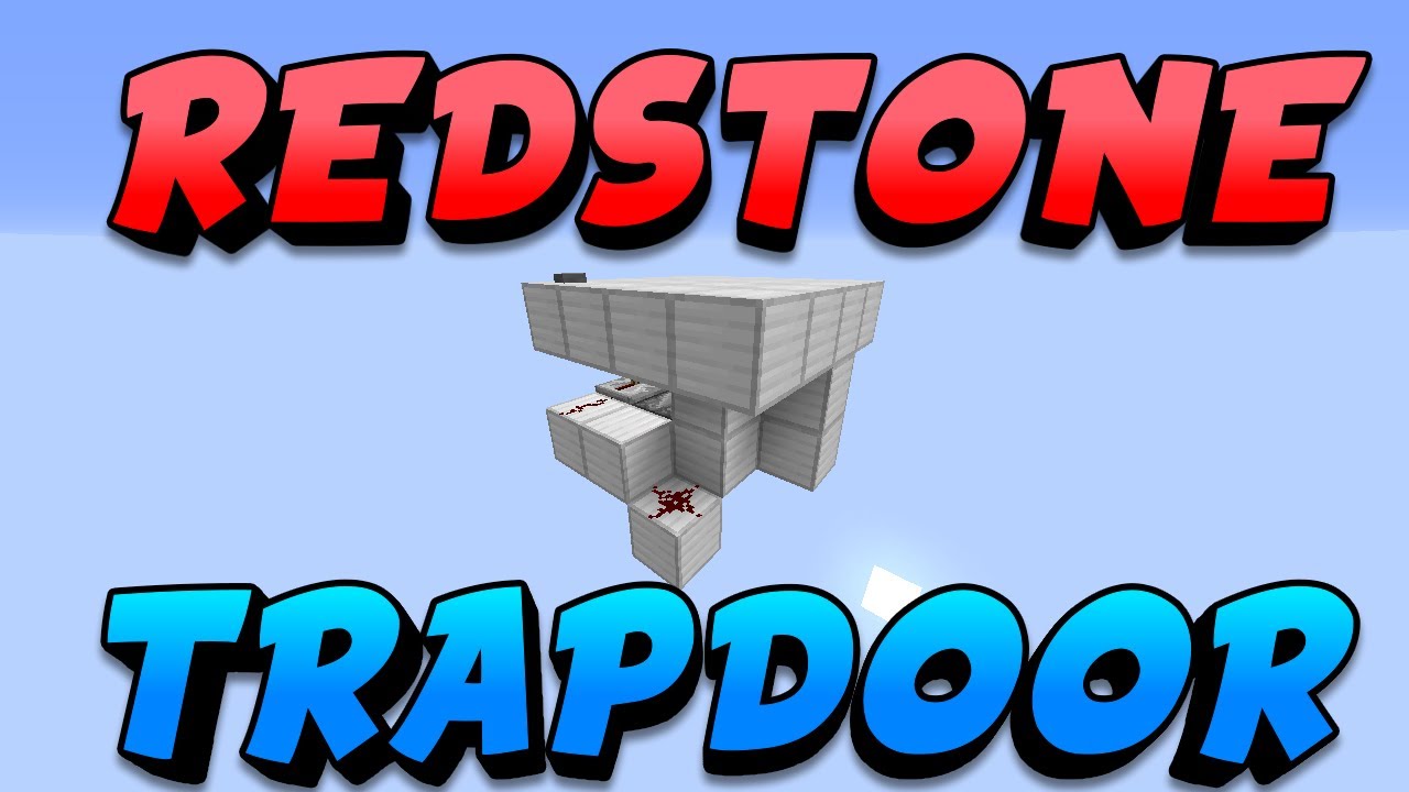 Compact 1x1 Hidden Trapdoor (Minecraft Java 1.16)