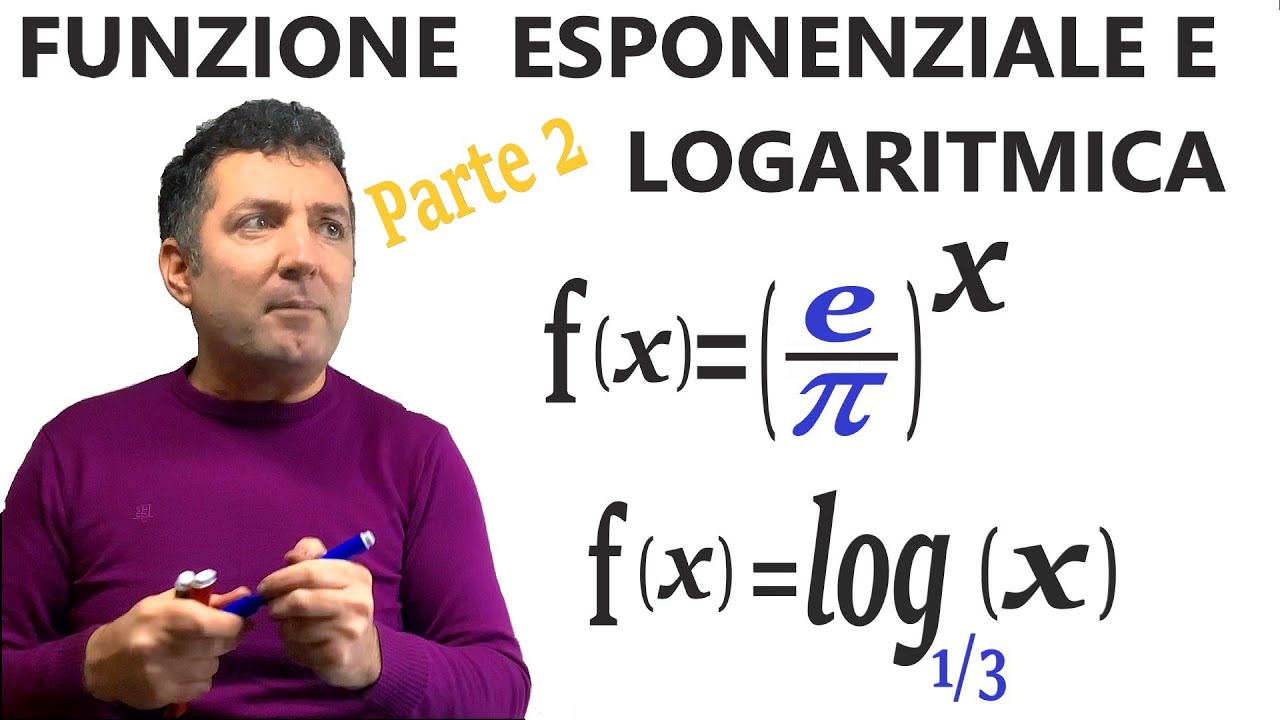 Funzione esponenziale funzione logaritmica . Grafici e proprietà .