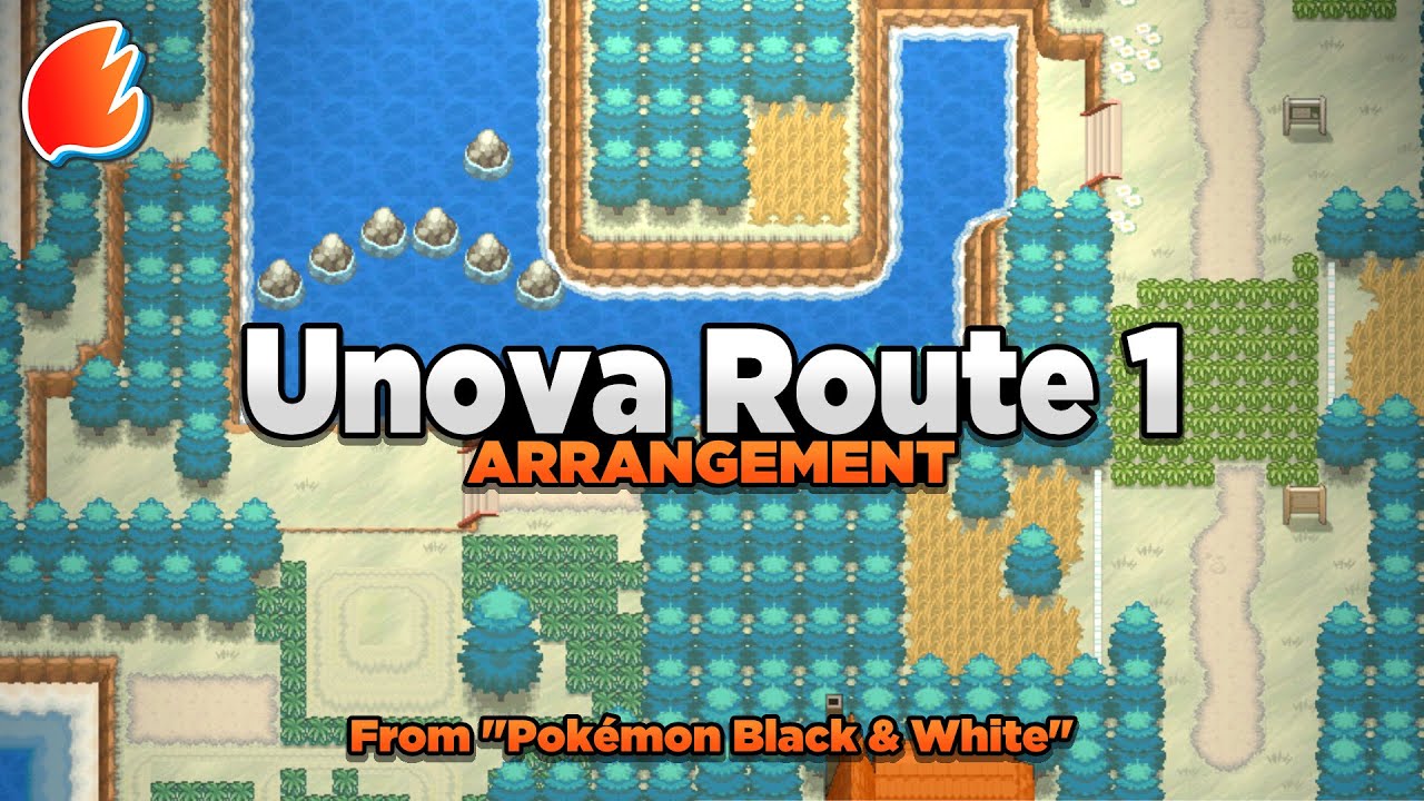 Unova Route 1: Arrangement ◓ Pokémon Black & White