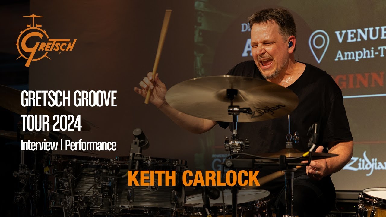 The Gretsch Groove Tour 2024 🥁⭐️ Keith Carlock