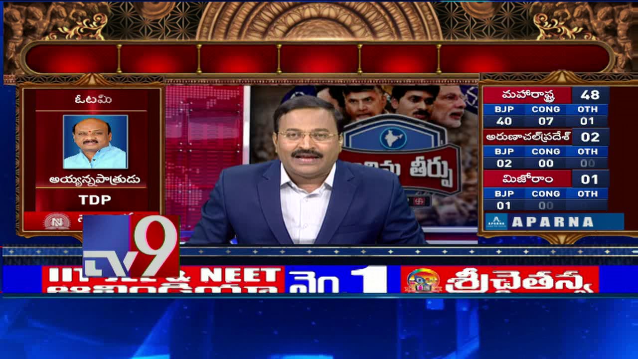 Big News Big Debate : Special debate on AP election results 2019 - Rajinikanth TV9