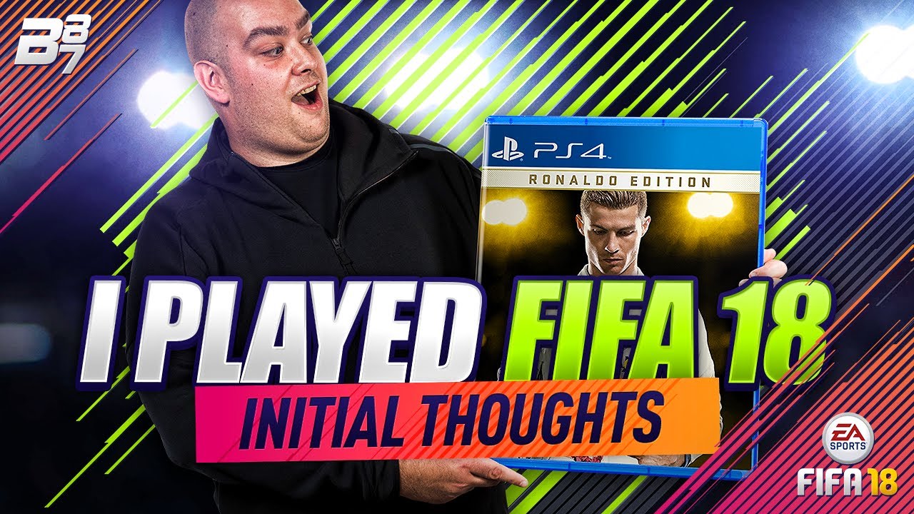 I PLAYED FIFA 18!!