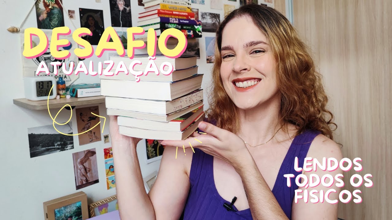 DESAFIO: lendo todos os livros físicos até o fim do ano | atualização