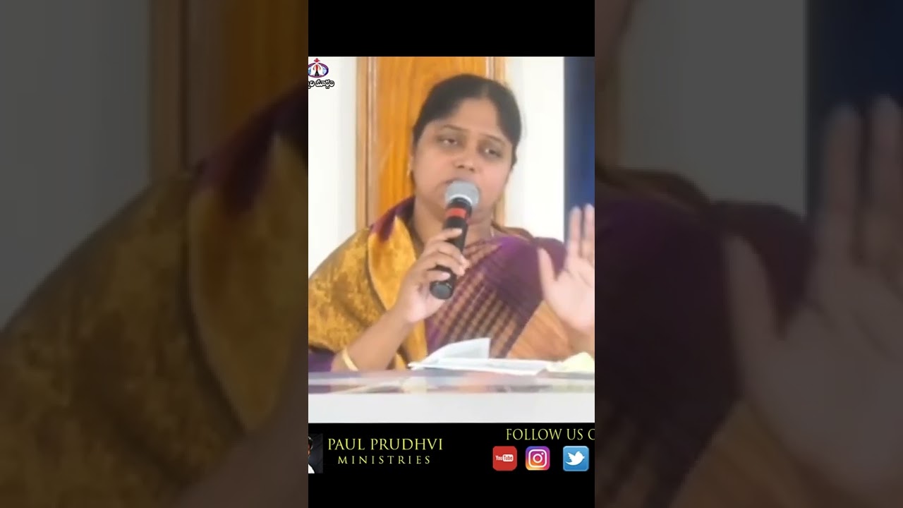 ఆశీర్వాదం.. #shorts #sujathaprudhvi #paulprudhviministries #calvarymaargam