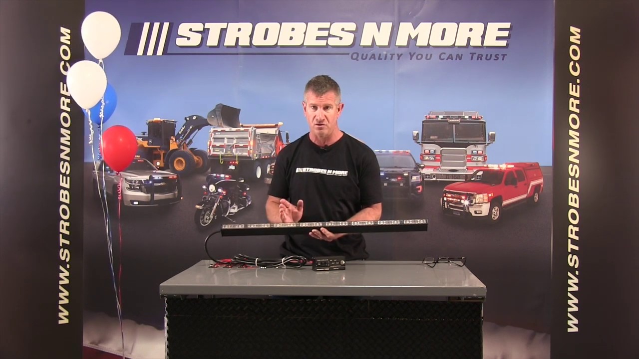 Strobes N' More E68TA V.2 Traffic Advisor LED Stick - StrobesNMore.com