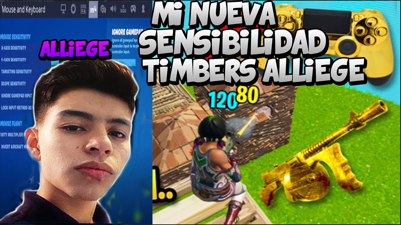 NUEVA CONFIGURACION ALLIEGE//LA NUEVA SENSIBILIDAD DE ALLIEGE//Fortnite 2// FNCS//