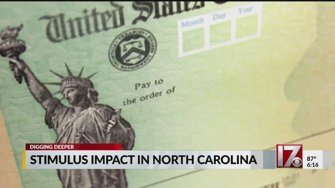Federal data show which states&rsquo; residents saw largest stimulus checks. Where does NC rank?