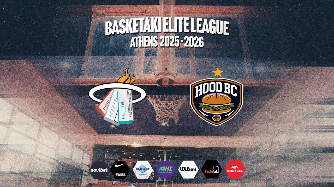 Basketaki The League - Miami Heets Vs Hood BC (16/02/2026)