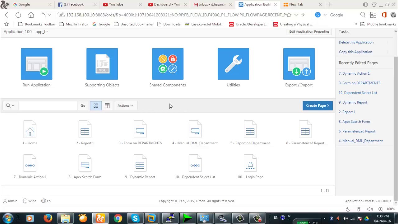 Tutorial: Dynamic Action in Oracle APEX 5 - Part 1