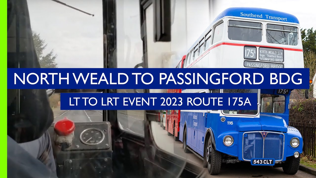 North Weald to Passingford Bridge | LT to LRT 175a | Realtime