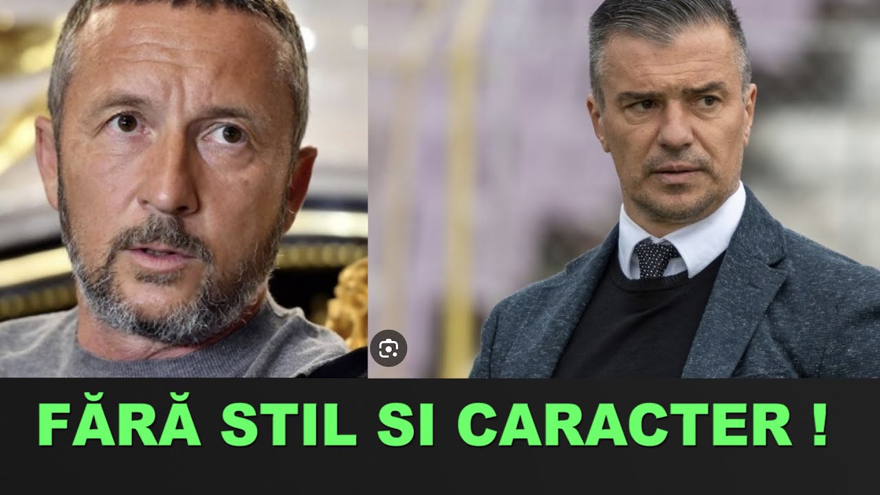 ⚽️ Mihai Stoica: &bdquo;Atac FOARTE DUR pentru Danirl Pancu 