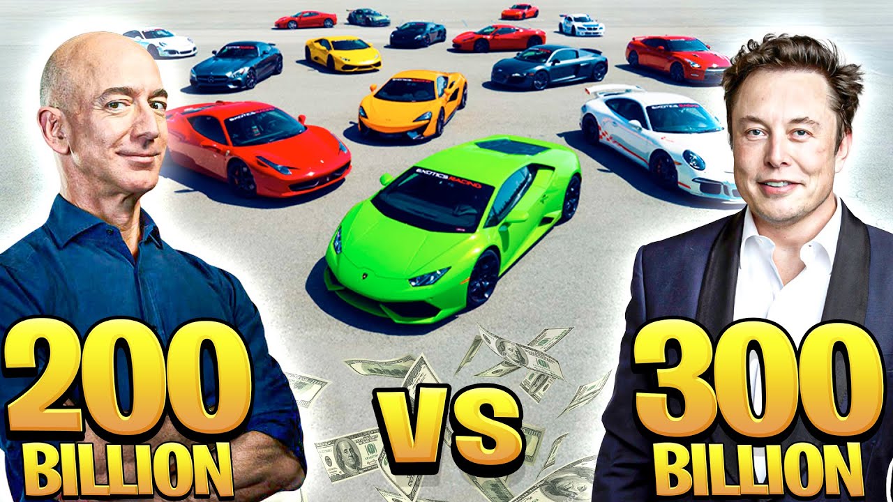 Jeff Bezos VS Elon Musk - Lifestyle War