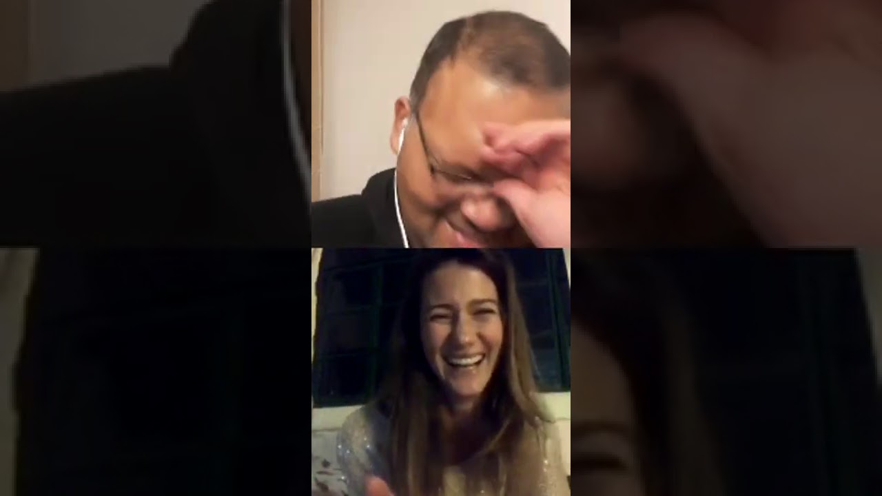 El tanke Arias y la Nena en divertido reencuentro - Instagram live