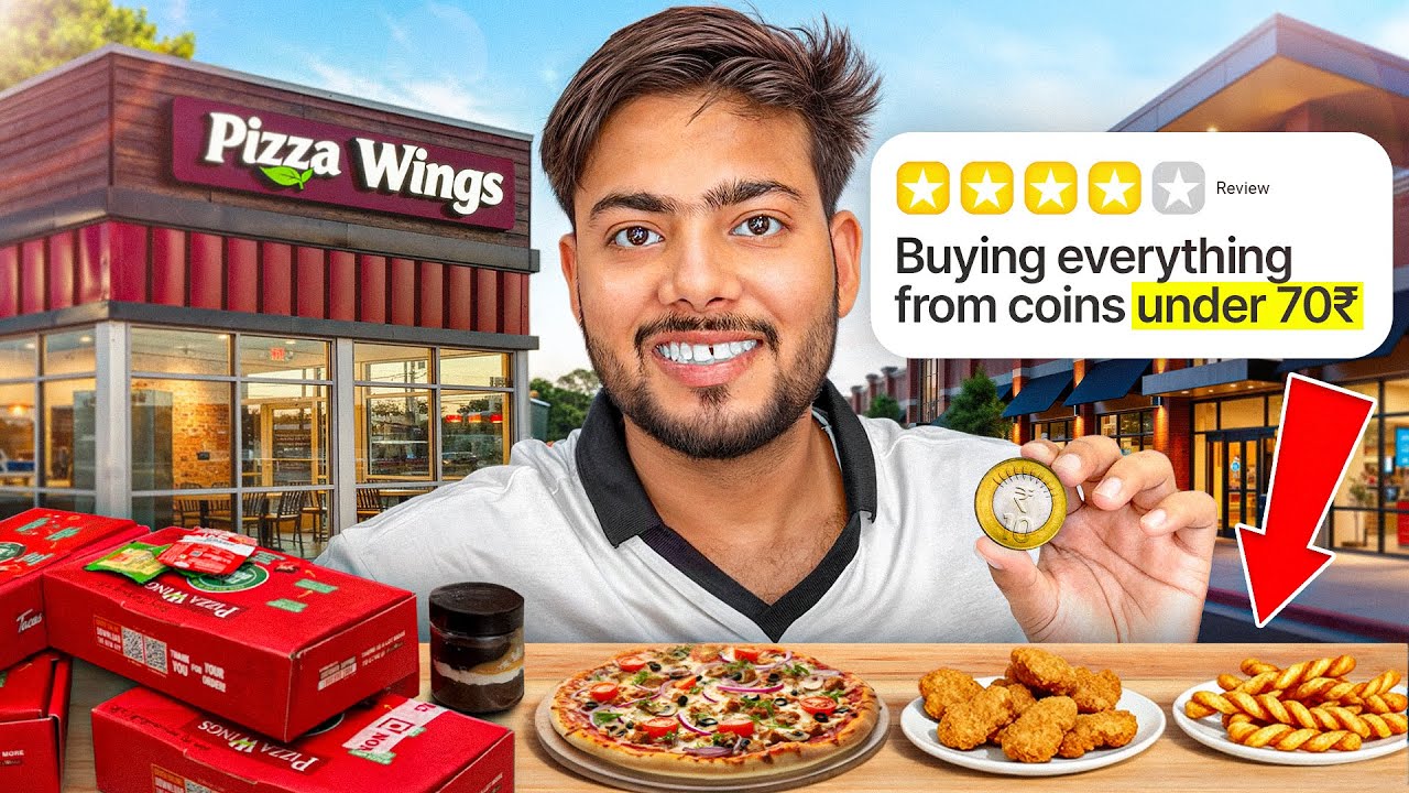I Tried Every Pizza Wings Product Under 70 Rupees | YumVibes India |