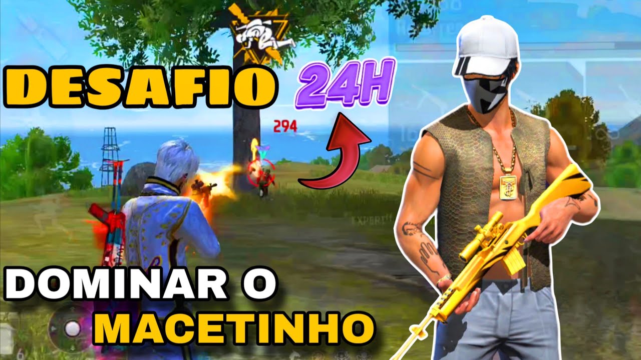 DESAFIO APRENDER O MACETINHO DA AC80 EM 24 horas no Free fire mobile 