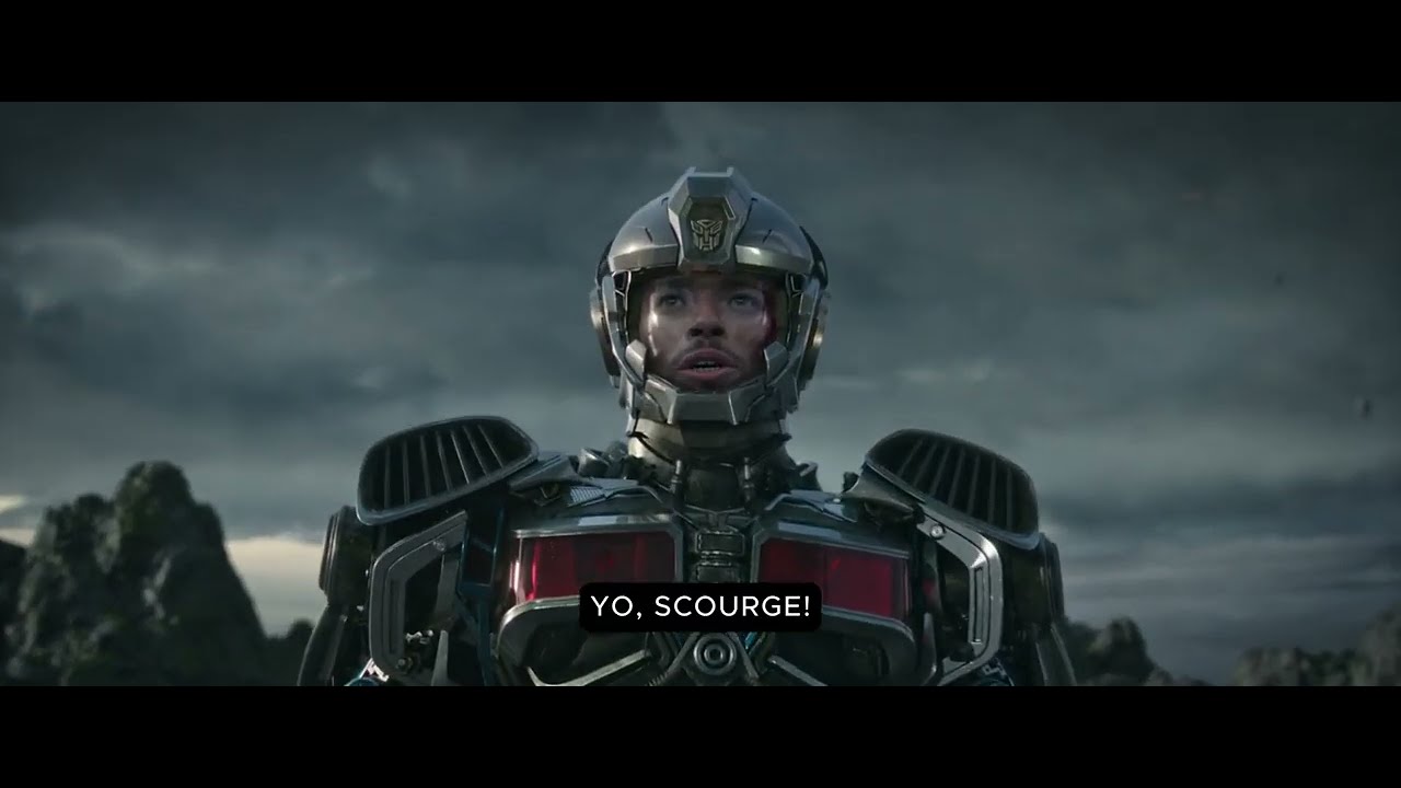 Iron Man Suit Up in Transformers: Rise Of The Beasts (Noah and Mirage) 2023